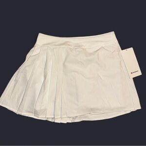 Lululemon Asymmetrical Pleated Tennis Skirt